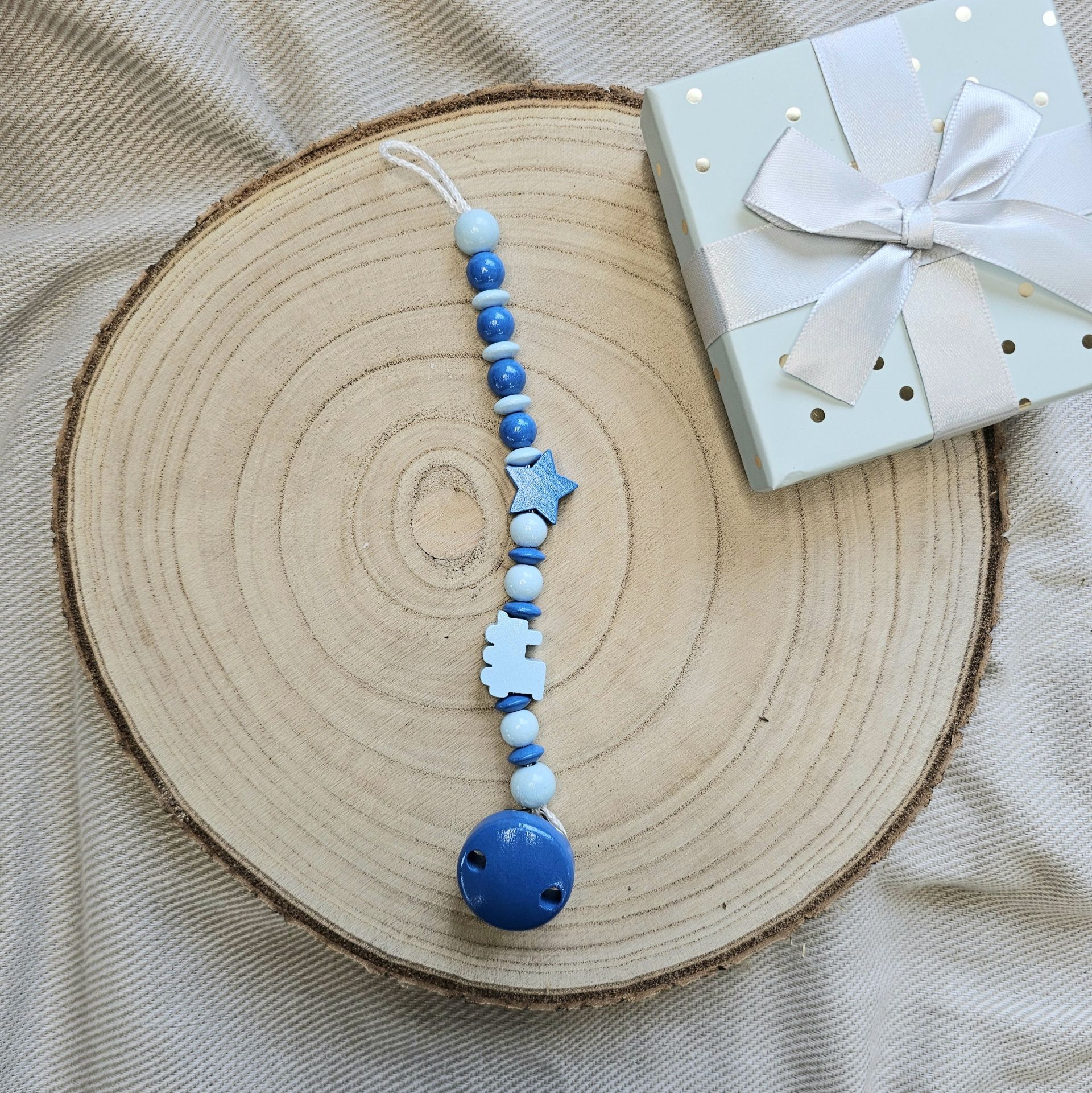 Blue pacifier chain craft kit II